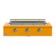 Caliber™ Rockwell Social 48" 3-Burner Saffron Built-In Liquid Propane Grill with Brass Hardware-0