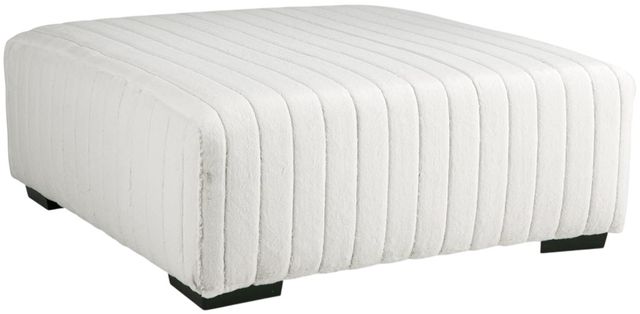 Albany Industries Doodle Ivory Ottoman-0