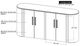 International Furniture Direct Balam Stained White Console-2