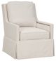 Fairfield® Customizable Kelly Skirted Swivel Glider with Beech Frame-0