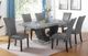 New Classic® Home Furnishings Lyra 7-Piece Black/Gray Dining Set-1