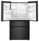 Whirlpool® 36 in. 24.5 Cu. Ft. Black Freestanding French Door Refrigerator-1
