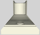 Vent-A-Hood® 36" Biscuit Euro-Style Wall Mounted Range Hood-4