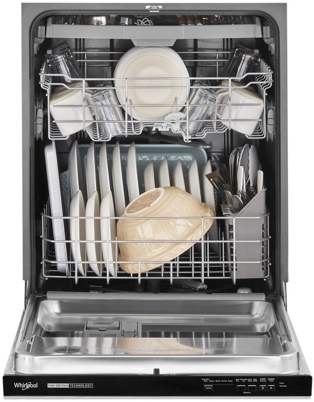 Whirlpool® 24" FingerPrint Resistant Stainless Steel Built In Dishwasher -2