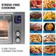 Kenmore® 25QT 1700W Stainless Steel Air Fryer Convection Countertop Oven-3
