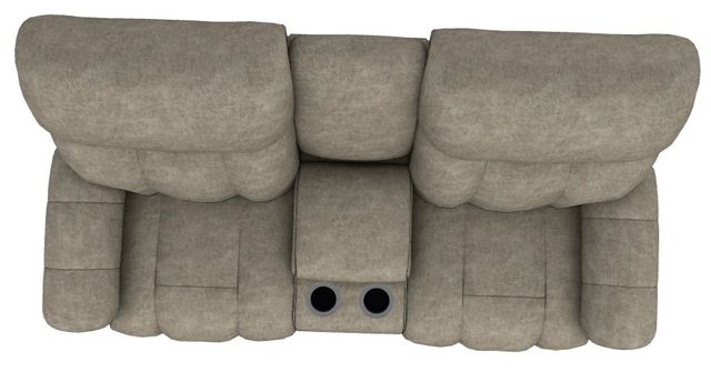 La-Z-Boy® Morrison Sable Power Reclining Loveseat with Console, Headrest, and Lumbar-4