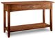 Handstone Customizable Glengarry Heritage Maple Single Drawer 48" Sofa Table with Shelve -0