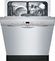 Bosch® Ascenta® Series 24" Stainless Steel Front Control Built In Dishwasher-2