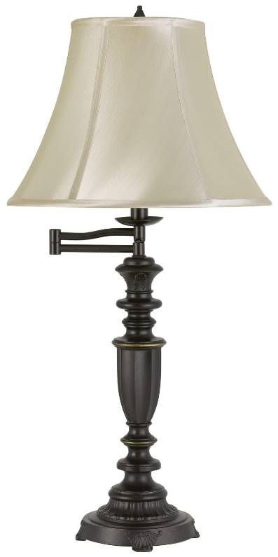 Cal® Lighting & Accessories Mayo Dark Bronze Table Lamp-0