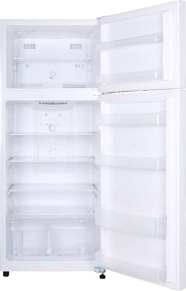 Epic® 14.6 Cu. Ft. White Counter Depth Top Freezer Refrigerator-1