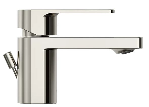 KOHLER® Parallel® Vibrant Polished Nickel 1.0 GM Low Single-Handle Bathroom Sink Faucet-2