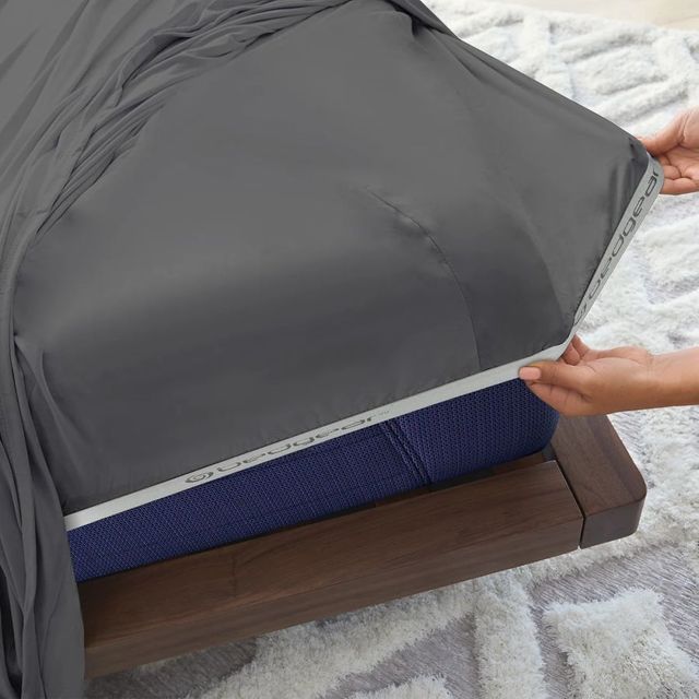 BEDGEAR® Dri-Tec® Performance® 4-Piece Gray Full Sheet Set-2