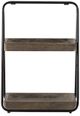 A & B Home Brown 2-Tiered Decorative Tray-2