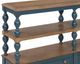 Signature Design by Ashley® Finnworth Blue/Brown Console Sofa Table-1
