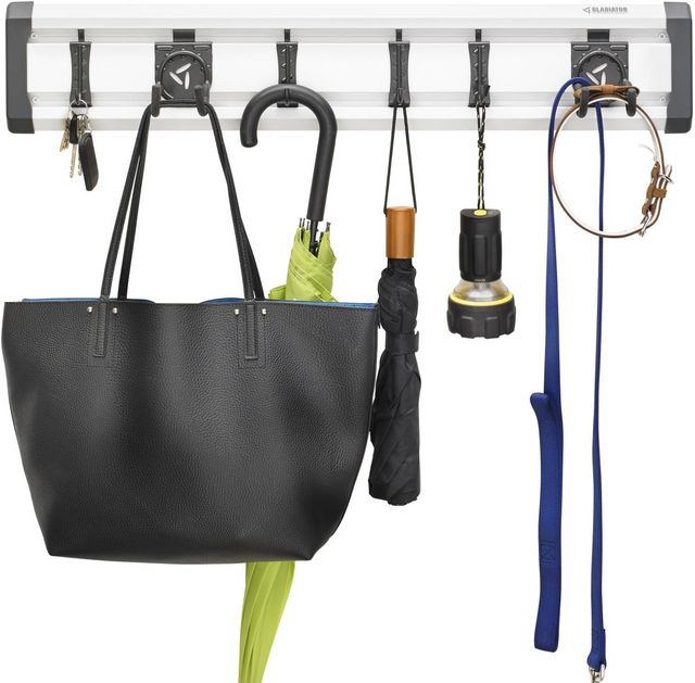Gladiator® GearTrack® Gray Entryway Garage Wall Organizer-3