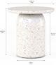 A.R.T. Furniture® Cotiere Terrazzo End Table-2