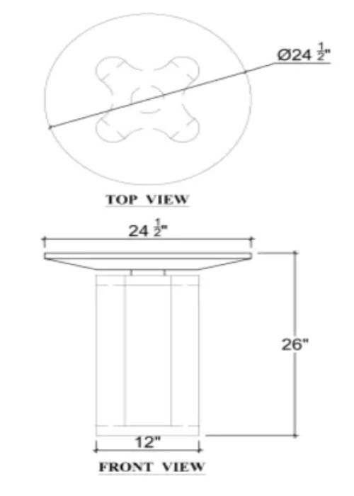 Bramble Customizable Victoria Side Table-1