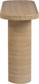 TOV Furniture Darcy Travertine Concrete Indoor/Outdoor Console Table-4