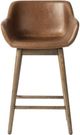 Four Hands Hannah Amber Ash/Sonoma Chestnut Swivel Counter Stool-2