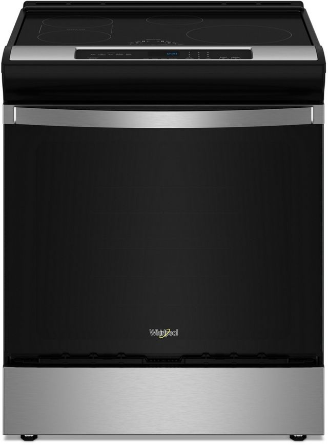 Whirlpool® 30" Fingerprint Resistant Stainless Steel Slide In induction Range