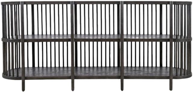 Jofran Inc. Rhapsody Black Wash 72" Accent Console-2