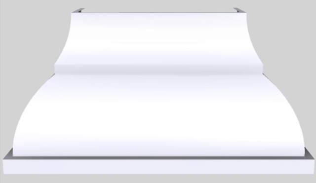 Vent-A-Hood® Designer Series 60" White Wall Mounted Range Hood-0