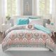 Olliix by Intelligent Design Vinnie Aqua Twin XL Comforter and Sheet Set-0