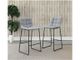 Elements International Seth Linen Gray Bar Stool-1