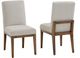Artisan & Post by Vaughan-Bassett Crafted Cherry by Ben & Erin Napier Oatmeal/Medium Cherry Upholstered Side Chair -2
