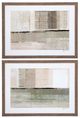 Bassett Mirror 2-Piece Across the Abstract Bay Framed Print Set-0