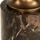 Uttermost® Karnes Black Marble Drink Table with Bronze Accent-5