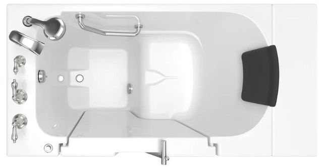 American Standard Gelcoat White 30” x 52” Walk-in Tub with Soaker System - Left-Hand Drain-4
