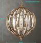 Uttermost® Vicentina Burnished Silver 6-Light Pendant-2