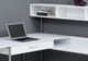 Bureau de coin, blanc, Monarch Specialties®-3