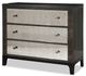 Durham Furniture Front Street Smoke Bachelors Chest with Mirror Drawer Fronts-0