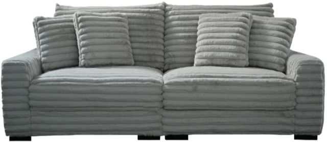 New Classic® Home Furnishings Embrace Gray Sofa-0