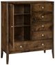 Archbold Furniture Customizable Amish Essentials Warren Maple Chifforobe-1