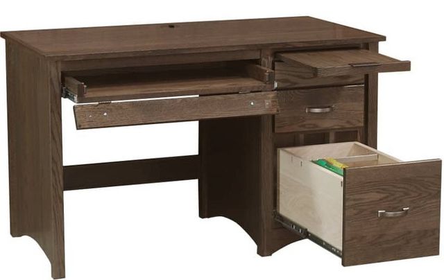 Wolfcraft Furniture Mcmillan Black 49'' Desk-2