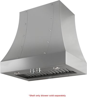 LuxeAir Orista 48" Stainless Steel Wall Mounted Range Hood-0