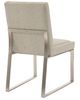 Century® Customizable Iris Side Chair with Brushed Stainless Frame-1
