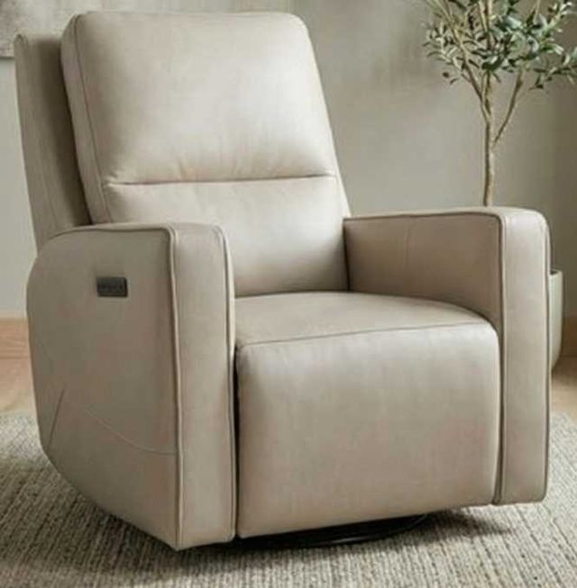 Liberty Furniture Rolan Carmel Stonewash Leather Single Glider Zero Gravity Power Recliner-3