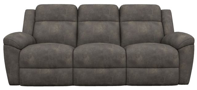 La-Z-Boy® Joel Smoke Power Reclining Sofa with Headrest and Lumbar-1