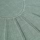 Olliix by Madison Park Seafoam Kelsey Round Pouf Ottoman-2