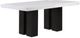 Steve Silver Co. Artemis 5-Piece Black/White Dining Table Set-4