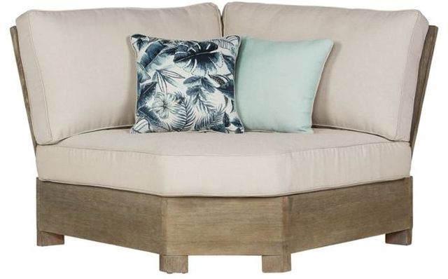Signature Design by Ashley® Silo Point 3-Piece Brown Outdoor Sectional-3