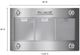 Whirlpool® 36" Stainless Steel Custom Insert Range Hood-1