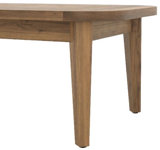 New Classic® Home Furnishings Bali Brown Eucalyptus Outdoor Coffee Table-4