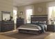 Bernards Bellamy Lane Coffee Queen Panel Bed with Bench-1