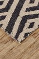 Feizy Leon Black/White 8' x 11' Rug-1