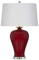 Currey & Company Imperial Red Table Lamp-0